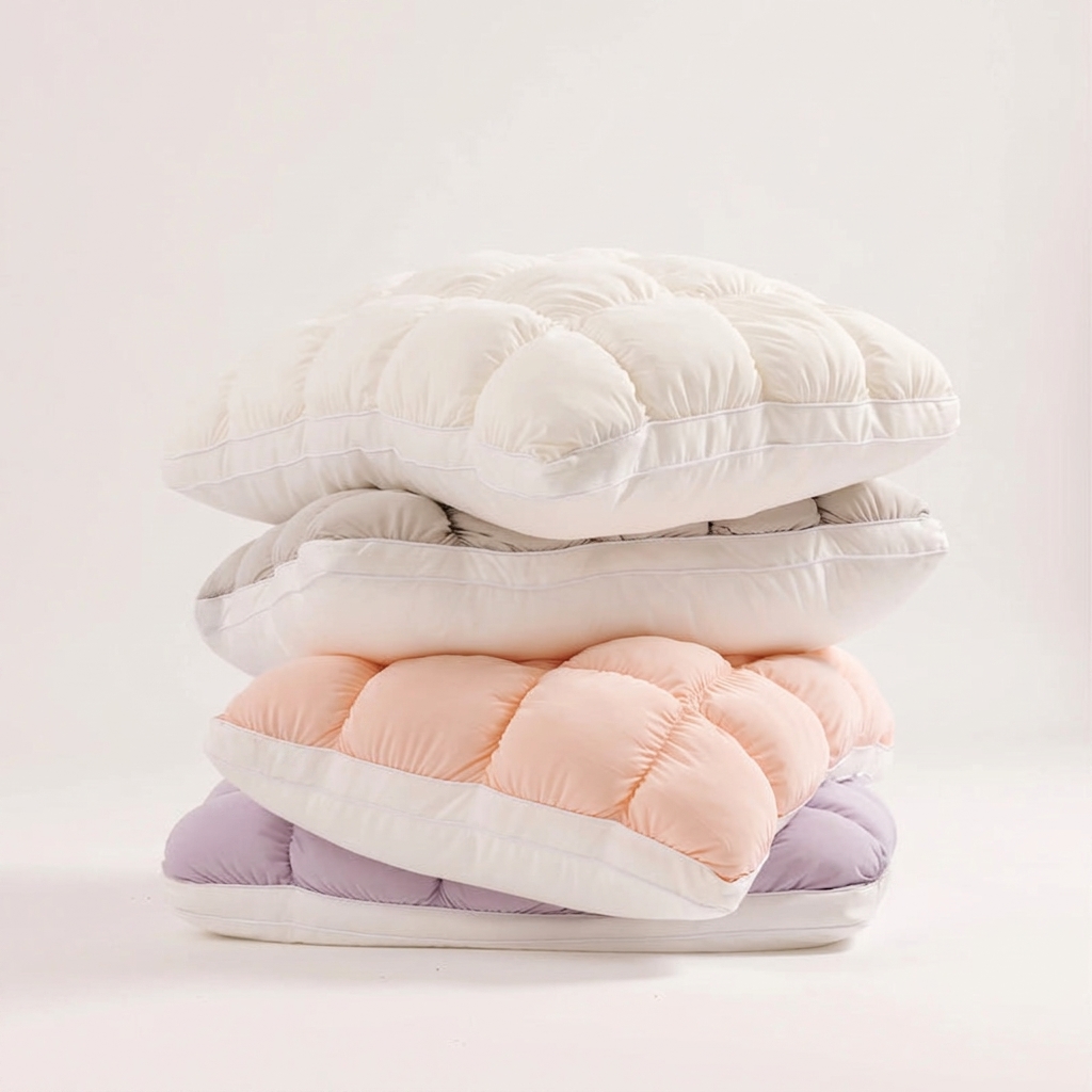 Nimbus Puff Pillow in five colors